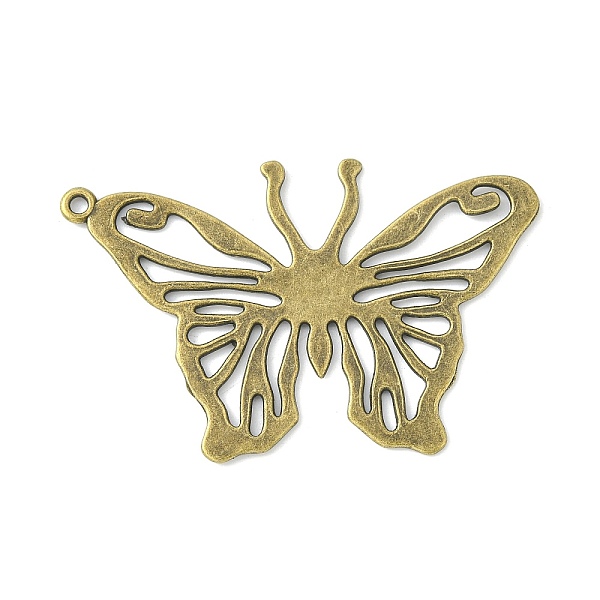 PandaHall Tibetan Style Alloy Pendants, Butterfly, Antique Bronze, Lead Free and Cadmium Free, 43.5x62x1.5mm, Hole: 2mm Alloy Butterfly
PandaHall Tibetan Style Alloy Pendants, Butterfly, Antique Bronze, Lead Free and Cadmium Free, 43.5x62x1.5mm, Hole: 2mm Alloy Butterfly