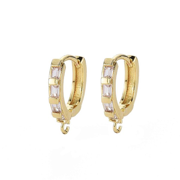 PandaHall Brass Huggie Hoop Earring Findings, with Cubic Zirconia and Loop, Clear, Real 18K Gold Plated, 17x15x3mm, Hole: 1.6mm, Pin...
PandaHall Brass Huggie Hoop Earring Findings, with Cubic Zirconia and Loop, Clear, Real 18K Gold Plated, 17x15x3mm, Hole: 1.6mm, Pin...