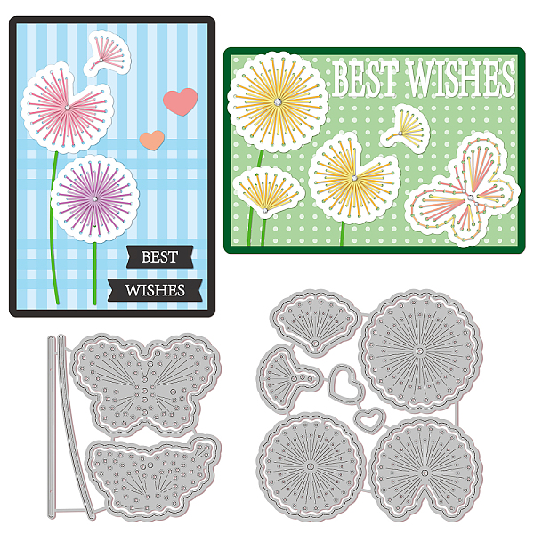PandaHall GLOBLELAND Stitch Dandelion Butterfly Cutting Dies Flower Leaves Fancy Carbon Steel Embossing Stencils Template for Decorative...
PandaHall GLOBLELAND Stitch Dandelion Butterfly Cutting Dies Flower Leaves Fancy Carbon Steel Embossing Stencils Template for Decorative...