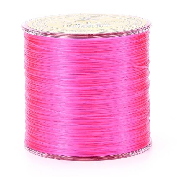 PandaHall Flat Japanese Crystal Elastic Stretch Thread, for Bracelets Gemstone Jewelry Making Beading Craft, Hot Pink, 0.5mm, about 328...
PandaHall Flat Japanese Crystal Elastic Stretch Thread, for Bracelets Gemstone Jewelry Making Beading Craft, Hot Pink, 0.5mm, about 328...