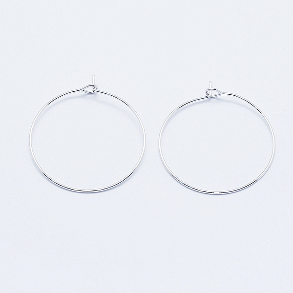 PandaHall Long-Lasting Plated Brass Hoop Earrings Findings, Real Platinum Plated, Nickel Free, Ring, Real Platinum Plated, 21 Gauge...
PandaHall Long-Lasting Plated Brass Hoop Earrings Findings, Real Platinum Plated, Nickel Free, Ring, Real Platinum Plated, 21 Gauge...