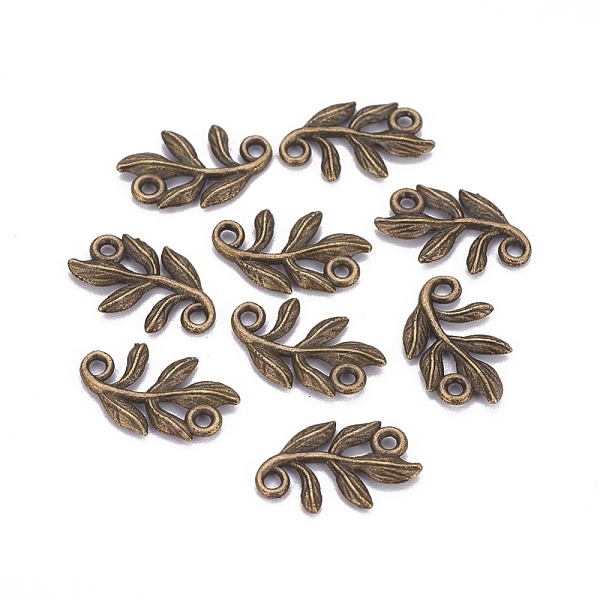 PandaHall Metal Alloy Links connectors, Cadmium Free & Lead Free, Leaf, Antique Bronze, 15x9x1mm, Hole: 2mm Alloy Leaf
PandaHall Metal Alloy Links connectors, Cadmium Free & Lead Free, Leaf, Antique Bronze, 15x9x1mm, Hole: 2mm Alloy Leaf