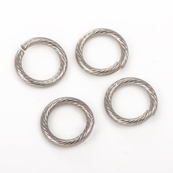 PandaHall 304 Stainless Steel Jump Ring, Open Jump Rings, Stainless Steel Color, 14x2mm, Inner Diameter: 10mm, 12 Gauge 304 Stainless Steel...
PandaHall 304 Stainless Steel Jump Ring, Open Jump Rings, Stainless Steel Color, 14x2mm, Inner Diameter: 10mm, 12 Gauge 304 Stainless Steel...