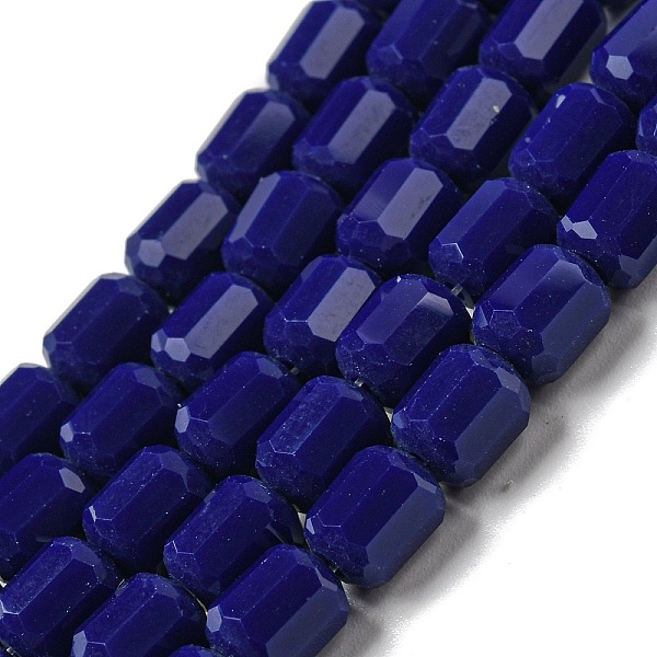 PandaHall Opaque Glass Beads Strands, Faceted Barrel, Midnight Blue, 6.5~7x6mm, Hole: 1mm, about 78pcs/strand, 20.28~21.65 inch(51.5~55cm)...
PandaHall Opaque Glass Beads Strands, Faceted Barrel, Midnight Blue, 6.5~7x6mm, Hole: 1mm, about 78pcs/strand, 20.28~21.65 inch(51.5~55cm)...