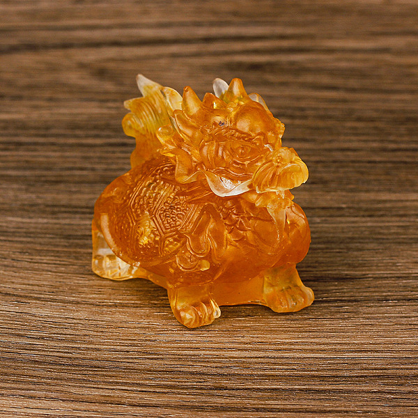 PandaHall Resin Dragon Display Decoration, with Natural Citrine Chips inside Statues for Home Office Decorations, 75x50x57mm Citrine Dragon
PandaHall Resin Dragon Display Decoration, with Natural Citrine Chips inside Statues for Home Office Decorations, 75x50x57mm Citrine Dragon