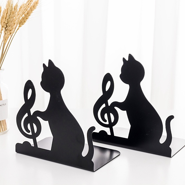 PandaHall 2Pcs Non-Skid Iron Art Bookend Display Stands, Desktop Heavy Duty Metal Book Stopper for Shelves, Musical Note, 160x105x170mm Iron...
PandaHall 2Pcs Non-Skid Iron Art Bookend Display Stands, Desktop Heavy Duty Metal Book Stopper for Shelves, Musical Note, 160x105x170mm Iron...