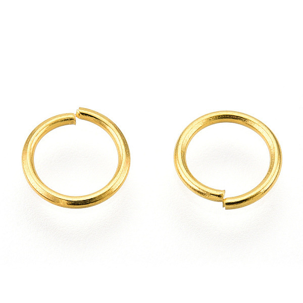 PandaHall Iron Open Jump Rings, Nickel Free, Round Ring, Golden, 21 Gauge, 6x0.7mm, Inner Diameter: 4.5mm, about 20000pcs/1000g Iron Ring
PandaHall Iron Open Jump Rings, Nickel Free, Round Ring, Golden, 21 Gauge, 6x0.7mm, Inner Diameter: 4.5mm, about 20000pcs/1000g Iron Ring