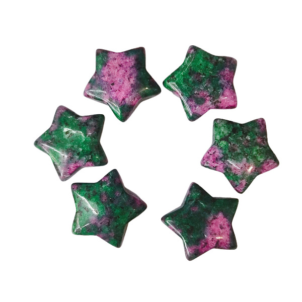 PandaHall Natural Ruby in Zoisite Home Display Decorations, Star Energy Stone Ornaments, 25mm Ruby in Zoisite Star
PandaHall Natural Ruby in Zoisite Home Display Decorations, Star Energy Stone Ornaments, 25mm Ruby in Zoisite Star