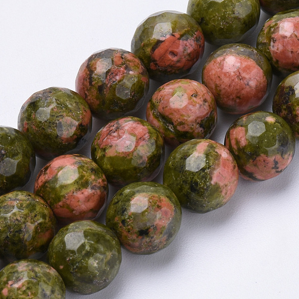 PandaHall Natural Unakite Beads Strands, Faceted, Round, 8mm, Hole: 1.2mm, about 45pcs/strand, 15.3 inch Unakite Round
PandaHall Natural Unakite Beads Strands, Faceted, Round, 8mm, Hole: 1.2mm, about 45pcs/strand, 15.3 inch Unakite Round