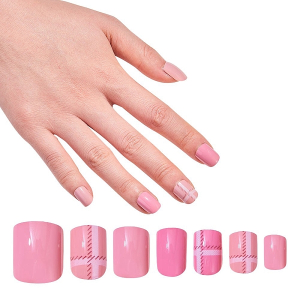 PandaHall Nail Art Sets, with 24pcs Plastic Nail Tips, 24pcs Double Side Jelly Nail Glue , Flamingo, 14.5~23x7~14mm, about 24pcs/set Plastic..., Pink
PandaHall Nail Art Sets, with 24pcs Plastic Nail Tips, 24pcs Double Side Jelly Nail Glue , Flamingo, 14.5~23x7~14mm, about 24pcs/set Plastic..., Pink