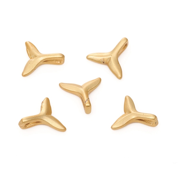 PandaHall Brass Charms, Long-Lasting Plated, Matte Style, Fish Tail, Real 18K Gold Plated, 9.5x10x3mm, Hole: 1x2.5mm Brass Fish
PandaHall Brass Charms, Long-Lasting Plated, Matte Style, Fish Tail, Real 18K Gold Plated, 9.5x10x3mm, Hole: 1x2.5mm Brass Fish