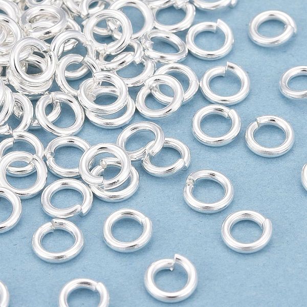 PandaHall Rack Plating Brass Jump Rings, Open Jump Rings, Long-Lasting Plated, 925 Sterling Silver Plated, 5x1mm, 18 Gauge, Inner Diameter...
PandaHall Rack Plating Brass Jump Rings, Open Jump Rings, Long-Lasting Plated, 925 Sterling Silver Plated, 5x1mm, 18 Gauge, Inner Diameter...