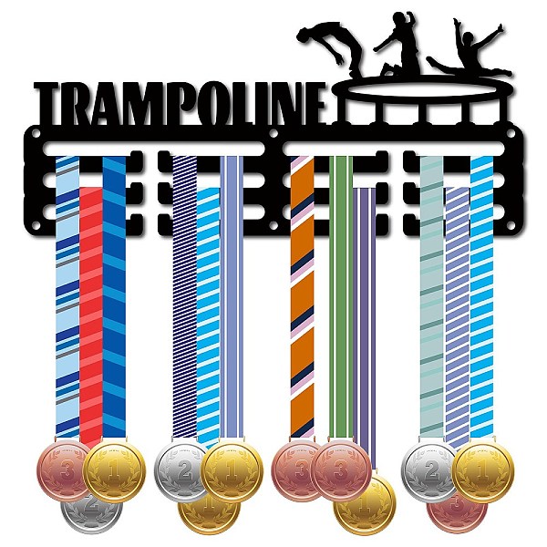 PandaHall CREATCABIN Trampoline Medal Holder Display Medal Hangers Rack Sports Metal Hanging Awards Iron Small Mount Decor Awards for Men..., Black
PandaHall CREATCABIN Trampoline Medal Holder Display Medal Hangers Rack Sports Metal Hanging Awards Iron Small Mount Decor Awards for Men..., Black