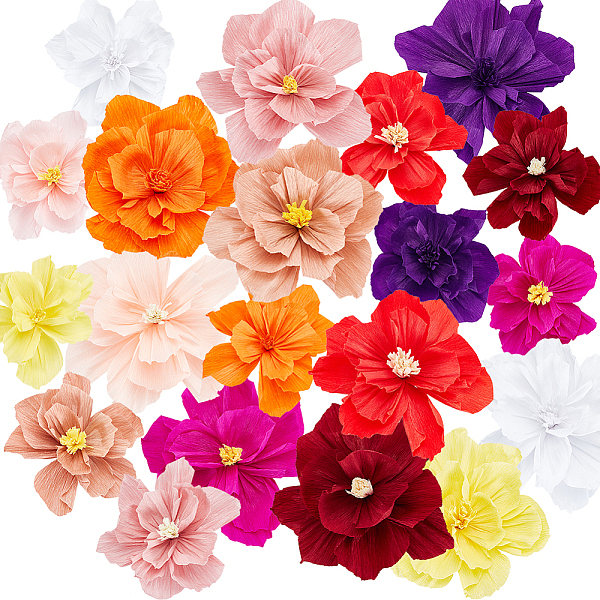 PandaHall WADORN 20Pcs Colorful Tissue Paper Flowers, Fiesta Paper Flowers Decoration Crepe Paper Flowers for Wedding Bridal Birthday..., Multicolor
PandaHall WADORN 20Pcs Colorful Tissue Paper Flowers, Fiesta Paper Flowers Decoration Crepe Paper Flowers for Wedding Bridal Birthday..., Multicolor