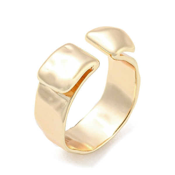 PandaHall Brass Open Cuff Rings, Real 18K Gold Plated, US Size 7 1/4(17.5mm) Brass
PandaHall Brass Open Cuff Rings, Real 18K Gold Plated, US Size 7 1/4(17.5mm) Brass