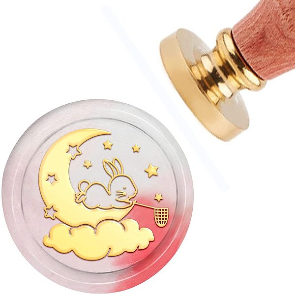 PandaHall CRASPIRE Wax Seal Stamp Moon Vintage Sealing Wax Stamps Bunny 30mm Removable Brass Head Sealing Stamp with Wooden Handle for...
PandaHall CRASPIRE Wax Seal Stamp Moon Vintage Sealing Wax Stamps Bunny 30mm Removable Brass Head Sealing Stamp with Wooden Handle for...