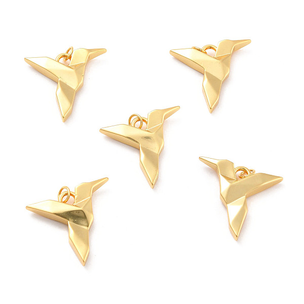 PandaHall Rack Plating Brass Pendants, Long-Lasting Plated, Cadmium Free & Nickel Free & Lead Free, Hummingbird, Real 18K Gold Plated...
PandaHall Rack Plating Brass Pendants, Long-Lasting Plated, Cadmium Free & Nickel Free & Lead Free, Hummingbird, Real 18K Gold Plated...