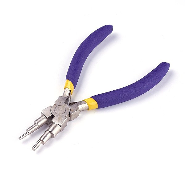 PandaHall 6-in-1 Bail Making Pliers, Carbon Steel 6-Step Multi-Size Wire Looping Forming Pliers, Ferronickel, Purple, Loop Size...
PandaHall 6-in-1 Bail Making Pliers, Carbon Steel 6-Step Multi-Size Wire Looping Forming Pliers, Ferronickel, Purple, Loop Size...