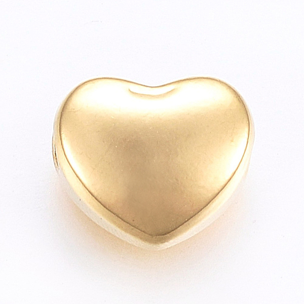 PandaHall 304 Stainless Steel Beads, Heart, Golden, 10x12x6mm, Hole: 2.5mm 304 Stainless Steel Heart
PandaHall 304 Stainless Steel Beads, Heart, Golden, 10x12x6mm, Hole: 2.5mm 304 Stainless Steel Heart