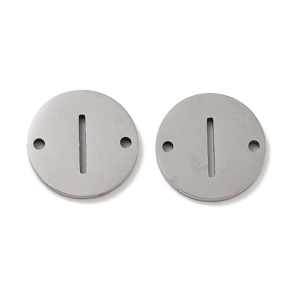 PandaHall 201 Stainless Steel Hollow Flat Round Links, Letter Connector Charms, Stainless Steel Color, Letter I, 12x1mm, Hole: 1.2mm 201...
PandaHall 201 Stainless Steel Hollow Flat Round Links, Letter Connector Charms, Stainless Steel Color, Letter I, 12x1mm, Hole: 1.2mm 201...