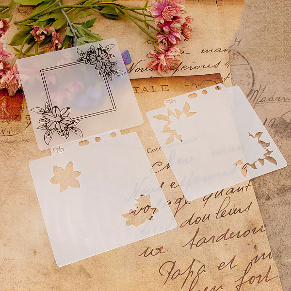 PandaHall Plastic Painting Stencils, Drawing Template, For DIY Scrapbooking, Flower, White, 130~140x125~130mm, 3pcs/set Plastic Flower White
PandaHall Plastic Painting Stencils, Drawing Template, For DIY Scrapbooking, Flower, White, 130~140x125~130mm, 3pcs/set Plastic Flower White