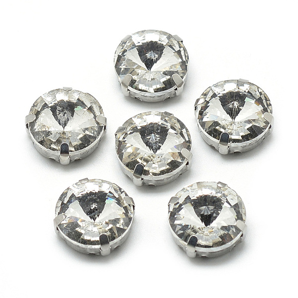 PandaHall Sew on Rhinestone, Multi-strand Links, Glass Rhinestone, with Brass Prong Settings, Garments Accessories, Faceted, Flat Round..., Clear
PandaHall Sew on Rhinestone, Multi-strand Links, Glass Rhinestone, with Brass Prong Settings, Garments Accessories, Faceted, Flat Round..., Clear