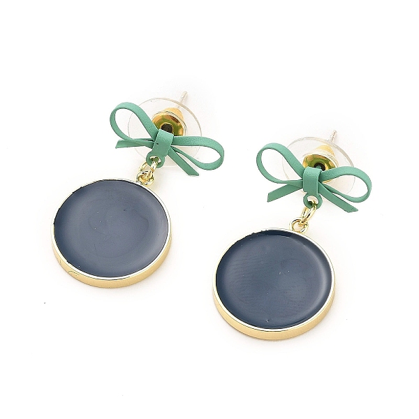PandaHall Alloy Plastic Studs Earrings for Women, Bowknot, 25x16mm Plastic Bowknot
PandaHall Alloy Plastic Studs Earrings for Women, Bowknot, 25x16mm Plastic Bowknot