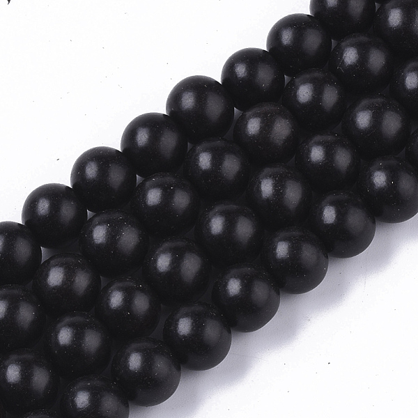 PandaHall Undyed & Natural Ebony Wood Beads Strands, Waxed, Round, Black, 8x7.5mm, Hole: 1.6mm, about 106pcs/strand, 31.89 inch Ebony Round...
PandaHall Undyed & Natural Ebony Wood Beads Strands, Waxed, Round, Black, 8x7.5mm, Hole: 1.6mm, about 106pcs/strand, 31.89 inch Ebony Round...