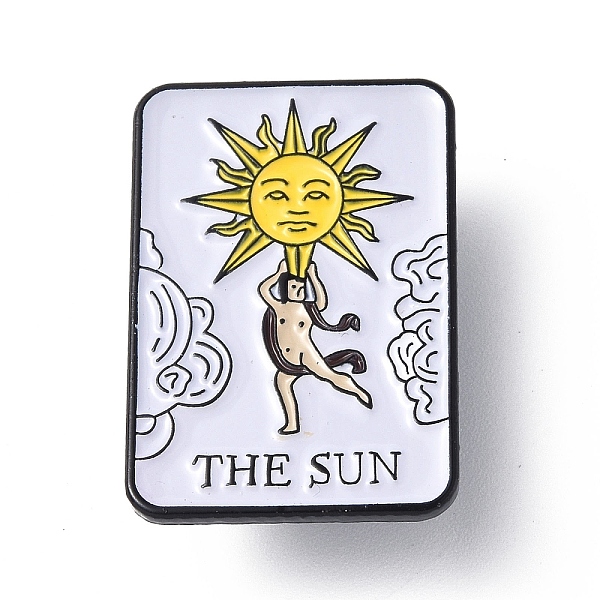 PandaHall The Sun Tarot Card Enamel Pin, Electrophoresis Black Alloy Badge for Backpack Clothes, White, 30x20x1.5mm Alloy+Enamel Sun White
PandaHall The Sun Tarot Card Enamel Pin, Electrophoresis Black Alloy Badge for Backpack Clothes, White, 30x20x1.5mm Alloy+Enamel Sun White