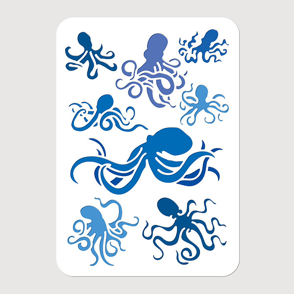 PandaHall PET Hollow Out Drawing Painting Stencils, for DIY Scrapbook, Photo Album, Octopus, 297x210mm Plastic Octopus
PandaHall PET Hollow Out Drawing Painting Stencils, for DIY Scrapbook, Photo Album, Octopus, 297x210mm Plastic Octopus