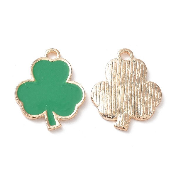 PandaHall Alloy Pendants, with Enamel, Light Gold, Shamrock Charms, for Saint Patrick's Day, Medium Sea Green, 22x17.5x2mm, Hole: 2mm...
PandaHall Alloy Pendants, with Enamel, Light Gold, Shamrock Charms, for Saint Patrick's Day, Medium Sea Green, 22x17.5x2mm, Hole: 2mm...