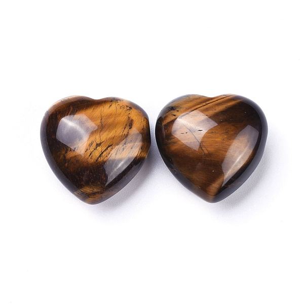 PandaHall Natural Tiger Eye Heart Love Stone, Pocket Palm Stone for Reiki Balancing, 25x24~26x13~15mm Tiger Eye Heart
PandaHall Natural Tiger Eye Heart Love Stone, Pocket Palm Stone for Reiki Balancing, 25x24~26x13~15mm Tiger Eye Heart