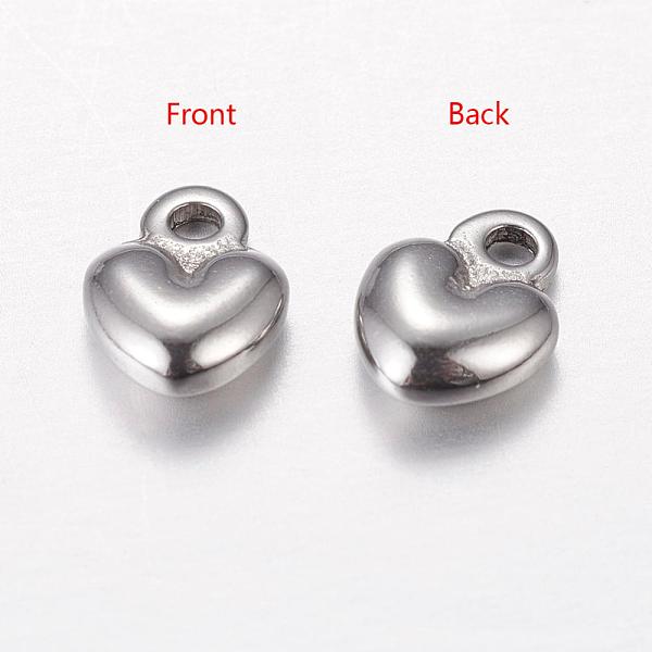 PandaHall 304 Stainless Steel Charms, Chain Extender Teardrop, Puffed Heart, Stainless Steel Color, 7.5x5.5x2mm, Hole: 0.5mm 304 Stainless...
PandaHall 304 Stainless Steel Charms, Chain Extender Teardrop, Puffed Heart, Stainless Steel Color, 7.5x5.5x2mm, Hole: 0.5mm 304 Stainless...