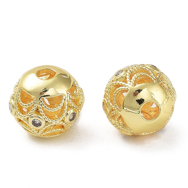 PandaHall Rack Plating Brass Micro Pave Clear Cubic Zirconia Beads, Long-Lasting Plated, Cadmium Free & Lead Free, Hollow, Round with Lion...
PandaHall Rack Plating Brass Micro Pave Clear Cubic Zirconia Beads, Long-Lasting Plated, Cadmium Free & Lead Free, Hollow, Round with Lion...