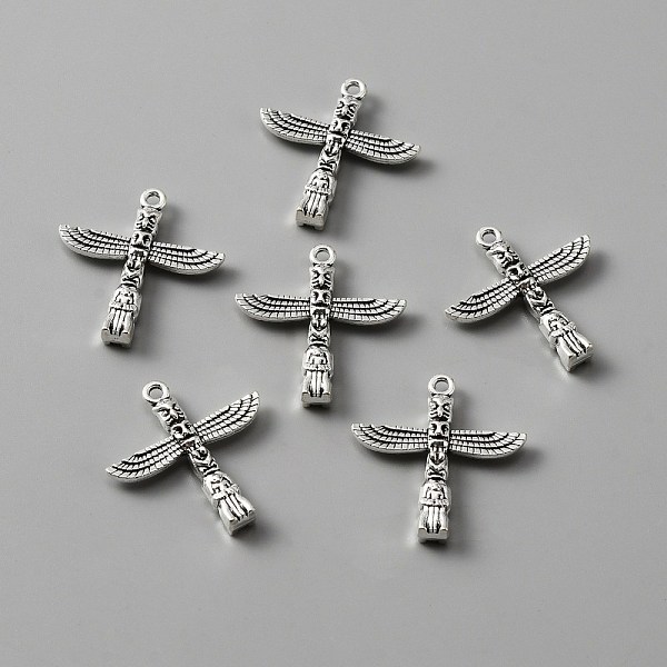 PandaHall Tibetan Style Alloy Pendants, Maya Totem Stone Column, Antique Silver, 27x25x4.5mm, Hole: 1.8mm Alloy Others
PandaHall Tibetan Style Alloy Pendants, Maya Totem Stone Column, Antique Silver, 27x25x4.5mm, Hole: 1.8mm Alloy Others