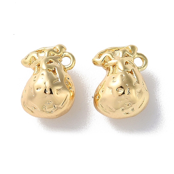 PandaHall Brass Charms, Lucky Bag Charms, Real 18K Gold Plated, 9x6.5x6mm, Hole: 1mm Brass Bag
PandaHall Brass Charms, Lucky Bag Charms, Real 18K Gold Plated, 9x6.5x6mm, Hole: 1mm Brass Bag