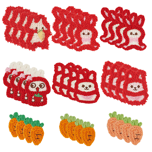 PandaHall FINGERINSPIRE 36Pcs 9 Styles Easter Theme Crochet Knitted Patch Cute Rabbit & Carrot Knitted Appliques Patches Knitted Handmade..., Multicolor
PandaHall FINGERINSPIRE 36Pcs 9 Styles Easter Theme Crochet Knitted Patch Cute Rabbit & Carrot Knitted Appliques Patches Knitted Handmade..., Multicolor