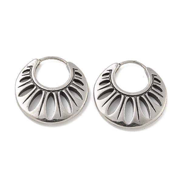 PandaHall 316 Surgical Stainless Steel Hoop Earrings, Ring, Antique Silver, 22.5x22.5mm 316 Surgical Stainless Steel Ring
PandaHall 316 Surgical Stainless Steel Hoop Earrings, Ring, Antique Silver, 22.5x22.5mm 316 Surgical Stainless Steel Ring