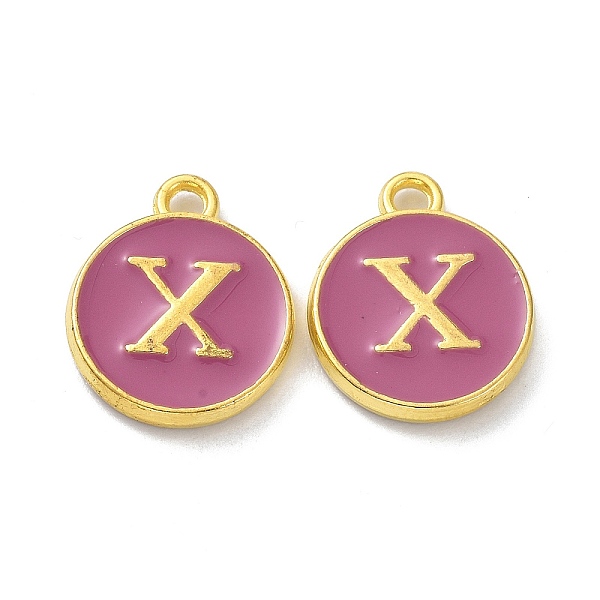 PandaHall Golden Plated Alloy Enamel Charms, Cadmium Free & Lead Free, Enamelled Sequins, Flamingo, Flat Round with Letter, Letter.X..., Pink
PandaHall Golden Plated Alloy Enamel Charms, Cadmium Free & Lead Free, Enamelled Sequins, Flamingo, Flat Round with Letter, Letter.X..., Pink