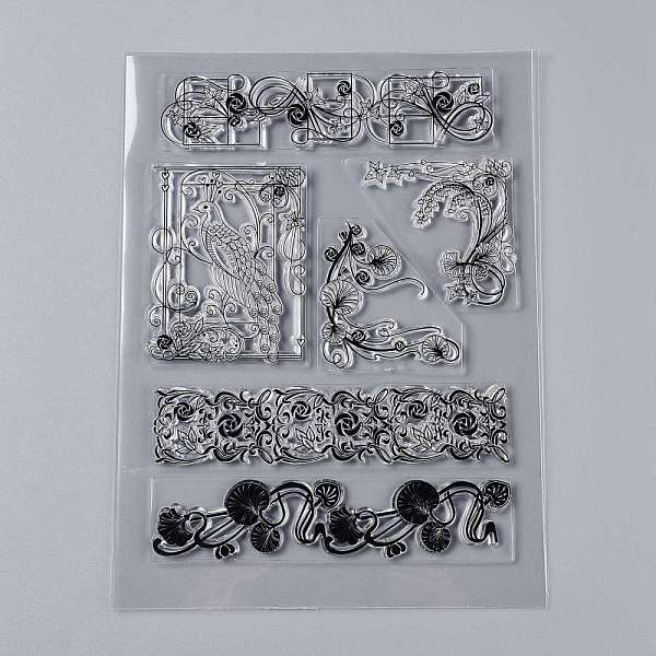 PandaHall Plastic Stamps, for DIY Scrapbooking, Photo Album Decorative, Cards Making, Stamp Sheets, Plant & Animal Pattern..., Black
PandaHall Plastic Stamps, for DIY Scrapbooking, Photo Album Decorative, Cards Making, Stamp Sheets, Plant & Animal Pattern..., Black
