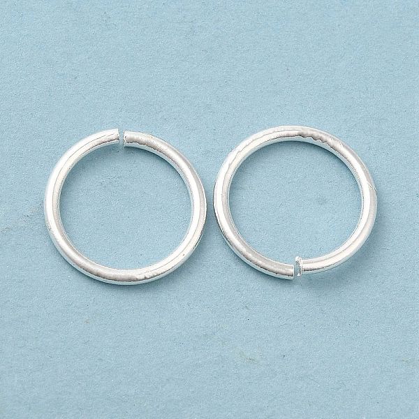 PandaHall Brass Open Jump Rings, Round Rings, Silver, 18 Gauge, 12x1mm, Inner Diameter: 10mm Brass Ring
PandaHall Brass Open Jump Rings, Round Rings, Silver, 18 Gauge, 12x1mm, Inner Diameter: 10mm Brass Ring