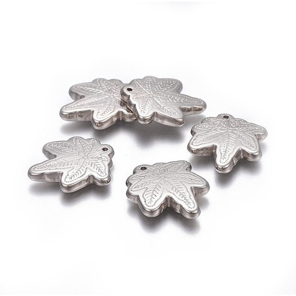 PandaHall Autumn Theme CCB Plastic Pendants, Maple Leaf, Platinum, 25x21x4mm, Hole: 1mm Plastic Leaf
PandaHall Autumn Theme CCB Plastic Pendants, Maple Leaf, Platinum, 25x21x4mm, Hole: 1mm Plastic Leaf