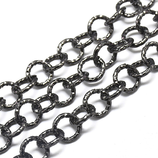 PandaHall Aluminium Rolo Chains, Belcher Chain, Textured, with Spool, Unwelded, Gunmetal, 11.5x2mm, about 32.8 Feet(10m)/roll Aluminum
PandaHall Aluminium Rolo Chains, Belcher Chain, Textured, with Spool, Unwelded, Gunmetal, 11.5x2mm, about 32.8 Feet(10m)/roll Aluminum