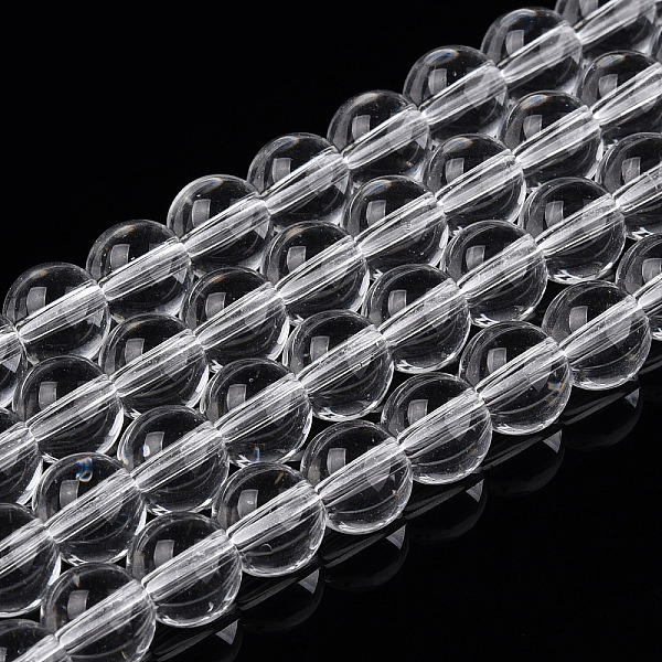 PandaHall Transparent Glass Beads Strands, Round, Clear, 6~6.5mm, Hole: 1.4mm, about 67~70pcs/strand, 14.76 inch~15.16 inch(37.5~38.5cm)...
PandaHall Transparent Glass Beads Strands, Round, Clear, 6~6.5mm, Hole: 1.4mm, about 67~70pcs/strand, 14.76 inch~15.16 inch(37.5~38.5cm)...