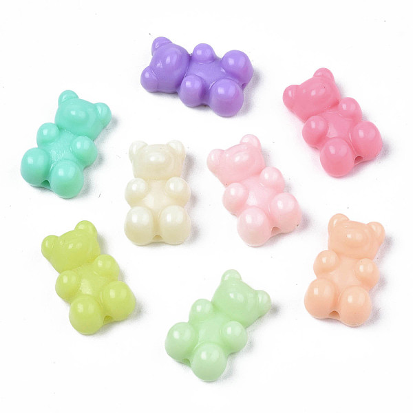 PandaHall Opaque Acrylic Beads, Bear, Mixed Color, 18x11x7mm, Hole: 1.6mm Acrylic Bear Multicolor
PandaHall Opaque Acrylic Beads, Bear, Mixed Color, 18x11x7mm, Hole: 1.6mm Acrylic Bear Multicolor
