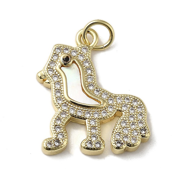 PandaHall Brass Micro Pave Cubic Zirconia Pendants, with Shell, Real 18K Gold Plated, 20x18x3mm, Hole: 3.4mm Brass+Cubic Zirconia+Shell..., Clear
PandaHall Brass Micro Pave Cubic Zirconia Pendants, with Shell, Real 18K Gold Plated, 20x18x3mm, Hole: 3.4mm Brass+Cubic Zirconia+Shell..., Clear