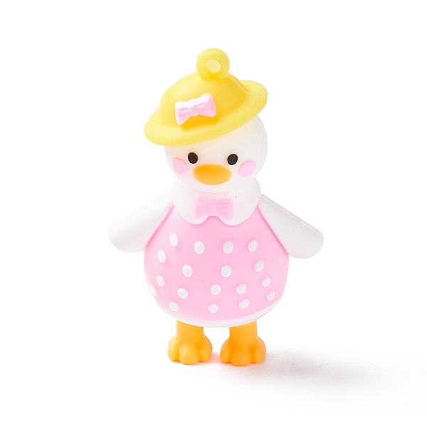 PandaHall PVC Cartoon Duck Doll Pendants, for Keychains, Pearl Pink, 62x39x24mm, Hole: 3mm PVC Duck
PandaHall PVC Cartoon Duck Doll Pendants, for Keychains, Pearl Pink, 62x39x24mm, Hole: 3mm PVC Duck