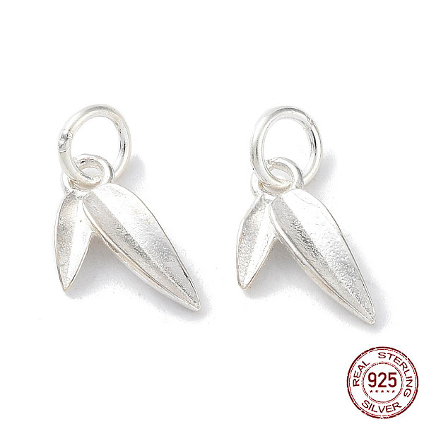 PandaHall 925 Sterling Silver Charms, Leaf, Silver, 10x6x1.5mm, Hole: 2.5mm Sterling Silver Leaf
PandaHall 925 Sterling Silver Charms, Leaf, Silver, 10x6x1.5mm, Hole: 2.5mm Sterling Silver Leaf