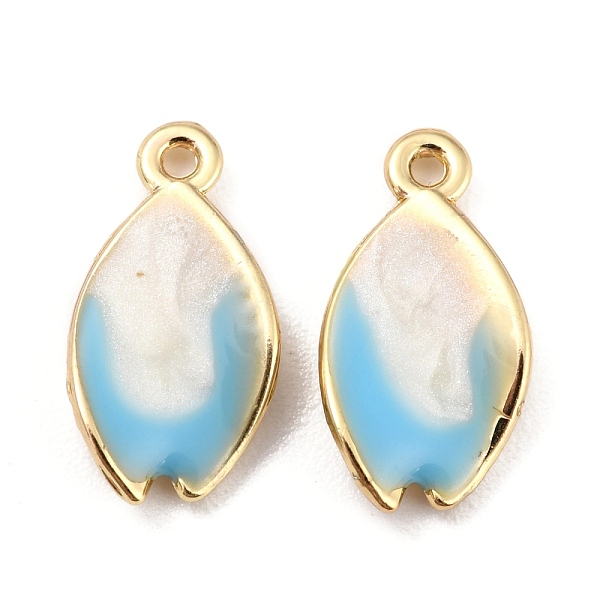 PandaHall Alloy Enamel Pendants, for DIY Accessories, Two Tone, Petal, Light Gold, Lead Free & Cadmium Free, Light Sky Blue, 16x8x2mm, Hole...
PandaHall Alloy Enamel Pendants, for DIY Accessories, Two Tone, Petal, Light Gold, Lead Free & Cadmium Free, Light Sky Blue, 16x8x2mm, Hole...