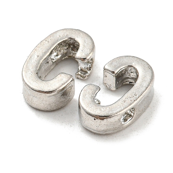PandaHall Platinum Plated Alloy Beads, Initial Letter, Letter.C, 10x3mm, Hole: 1.8mm Alloy Letter C
PandaHall Platinum Plated Alloy Beads, Initial Letter, Letter.C, 10x3mm, Hole: 1.8mm Alloy Letter C